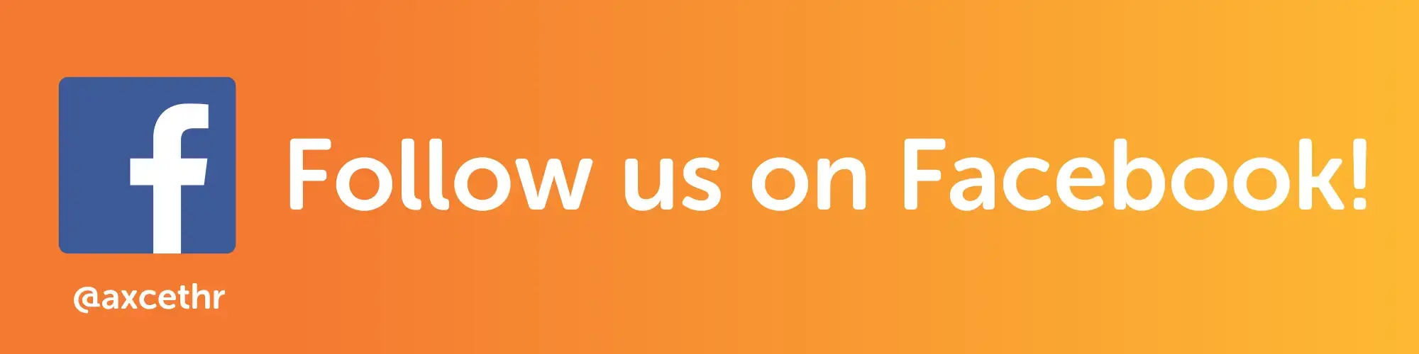Follow Axcet HR Solutions on Facebook